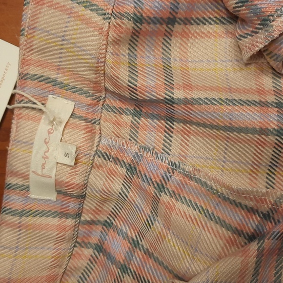 NWT Fanco pink plaid shorts - Picture 14 of 15